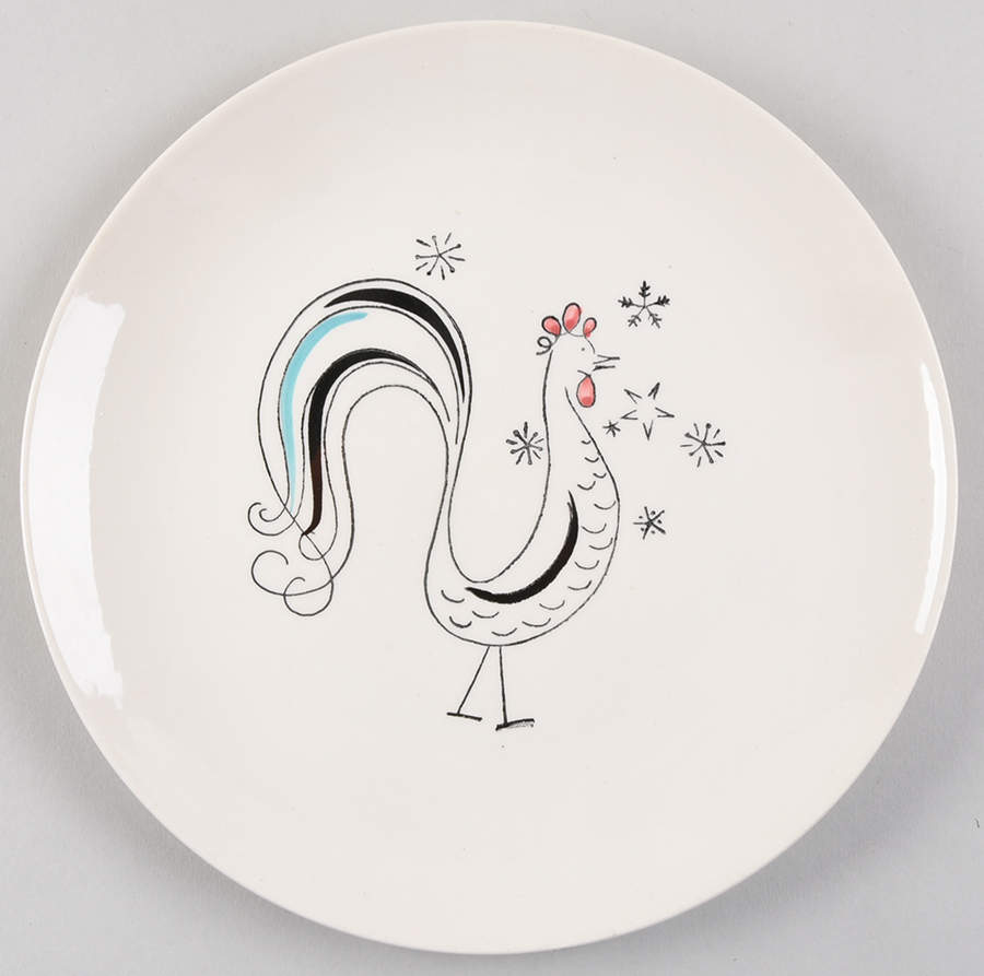 BRP12 Salad Plate by Blue Ridge Southern Pottery-1