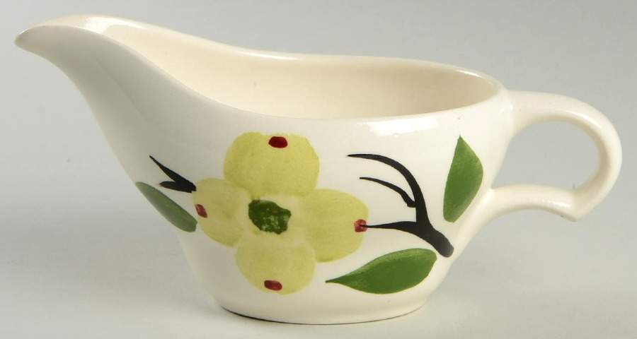 Dixie Dogwood Creamer by Blue Ridge Southern Pottery-1