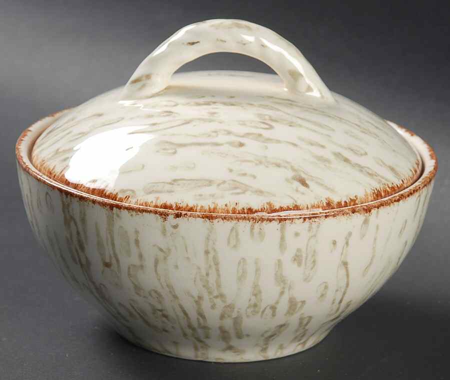 BRP31 Sugar Bowl & Lid by Blue Ridge Southern Pottery-1