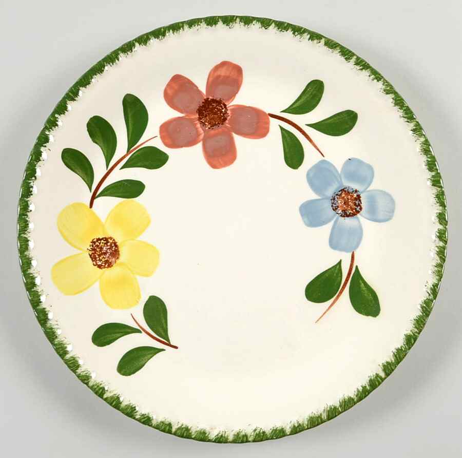 Brunswick Luncheon Plate by Blue Ridge Southern Pottery-1