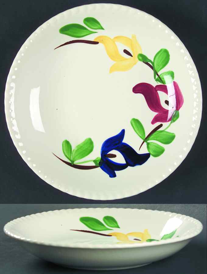 Carnival Coupe Soup Bowl by Blue Ridge Southern Pottery-1