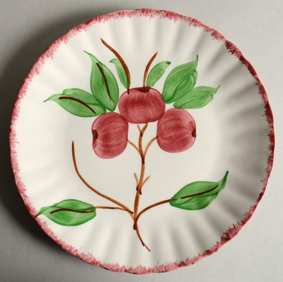 Cherry Bounce Salad Plate by Blue Ridge Southern Pottery-1