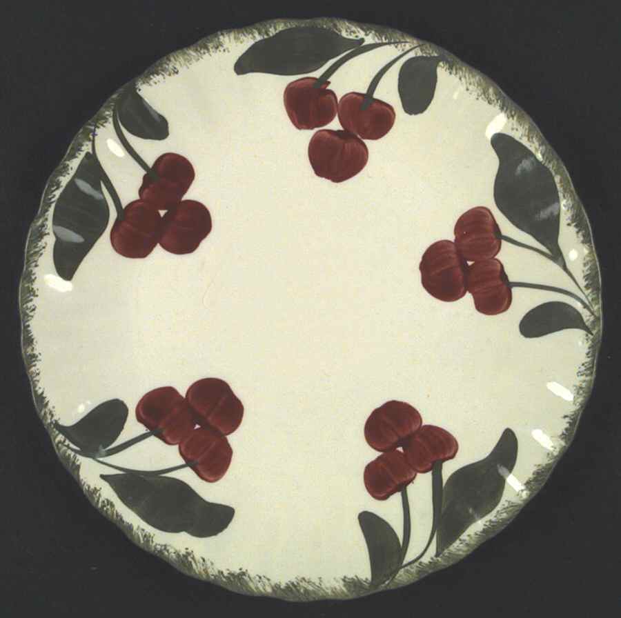 Cherry Coke Dinner Plate by Blue Ridge Southern Pottery-1