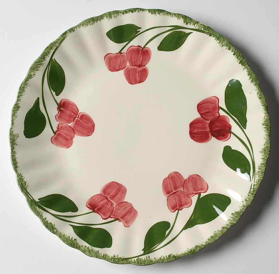Cherry Coke Luncheon Plate by Blue Ridge Southern Pottery-1