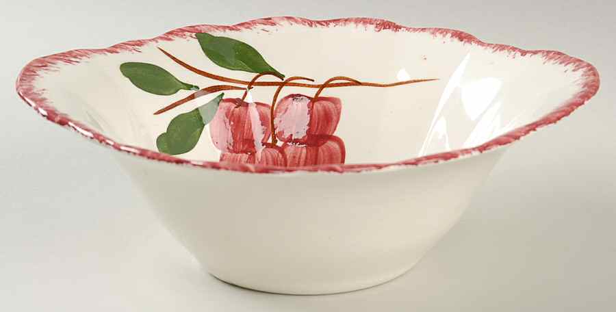 Cherry Cobbler Lugged Cereal Bowl by Blue Ridge Southern Pottery-1