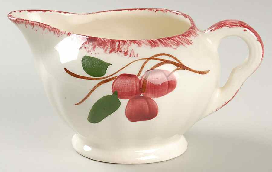 Cherry Cobbler Creamer by Blue Ridge Southern Pottery-1