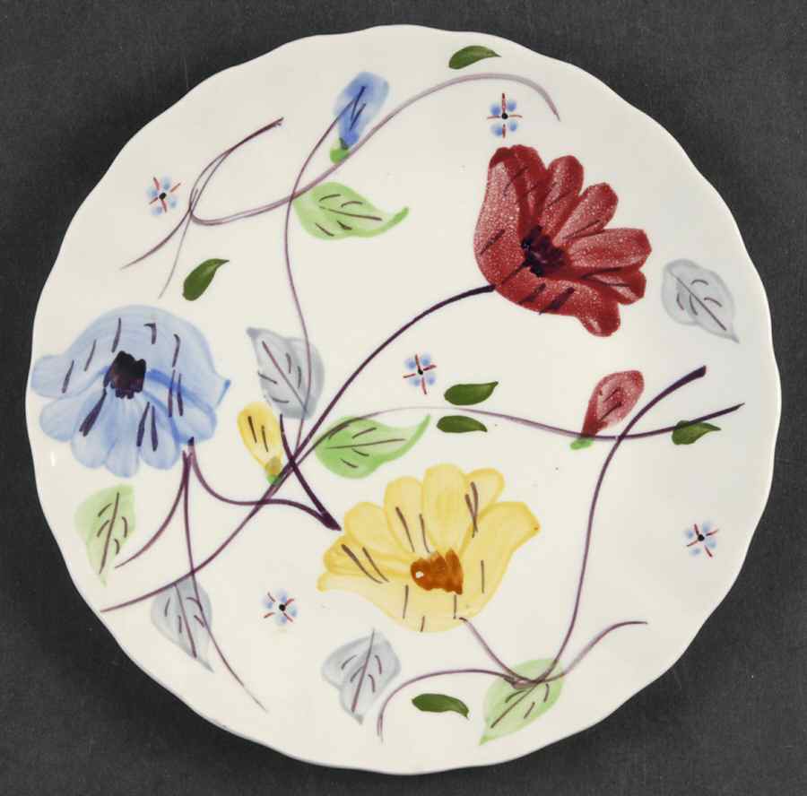 Chintz Dessert/Pie Plate by Blue Ridge Southern Pottery-1