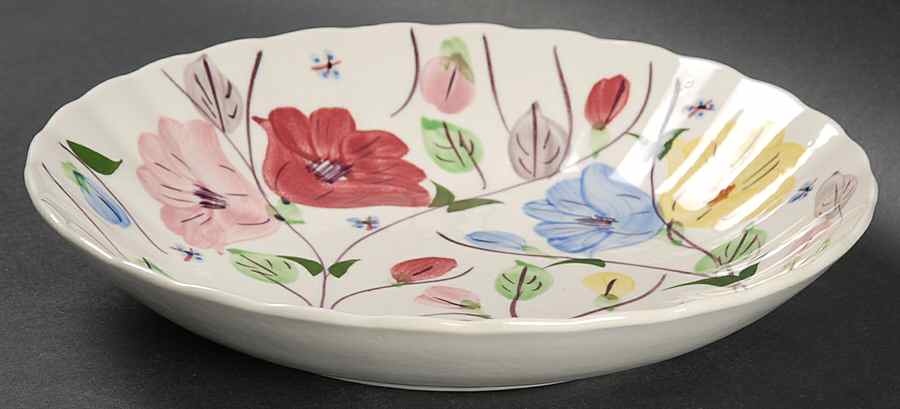 Chintz Coupe Soup Bowl by Blue Ridge Southern Pottery-1