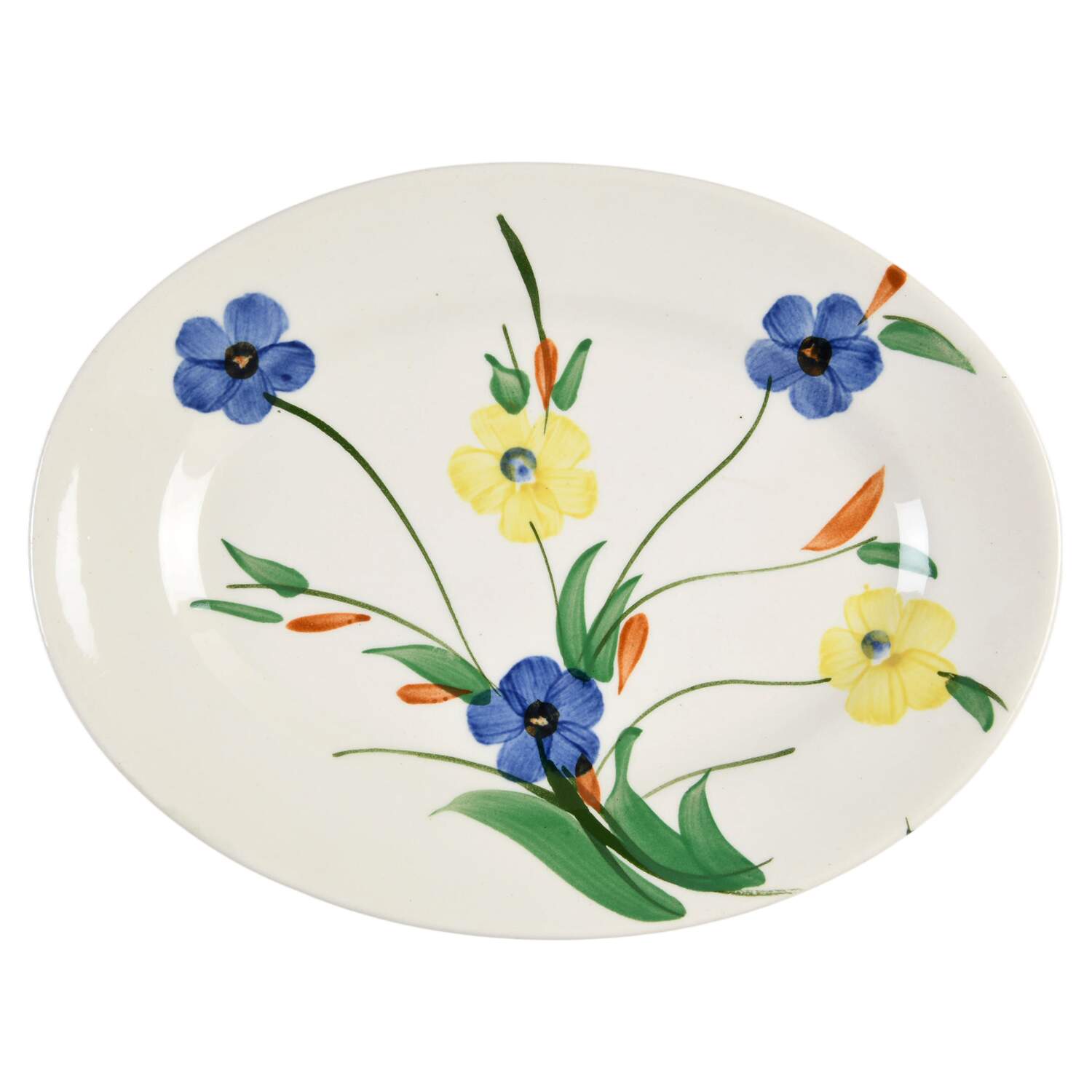Chickory 1/4 Lb Butter No Lid by Blue Ridge Southern Pottery-1