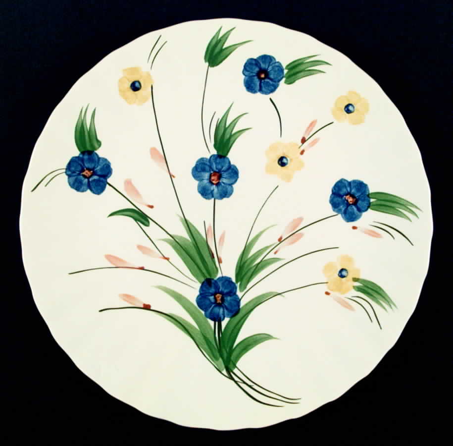 Chickory Dinner Plate by Blue Ridge Southern Pottery-1