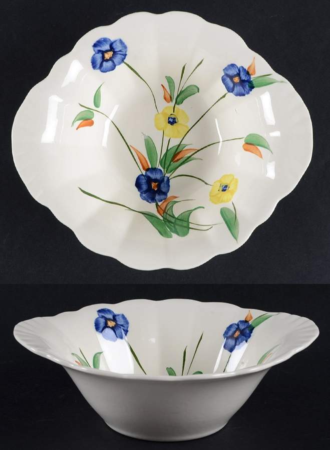 Chickory Lugged Cereal Bowl by Blue Ridge Southern Pottery-1