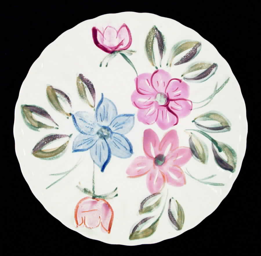 Champagne Pinks Dinner Plate by Blue Ridge Southern Pottery-1