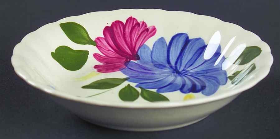 Chrysanthemum Fruit/Dessert (Sauce) Bowl by Blue Ridge Southern Pottery-1
