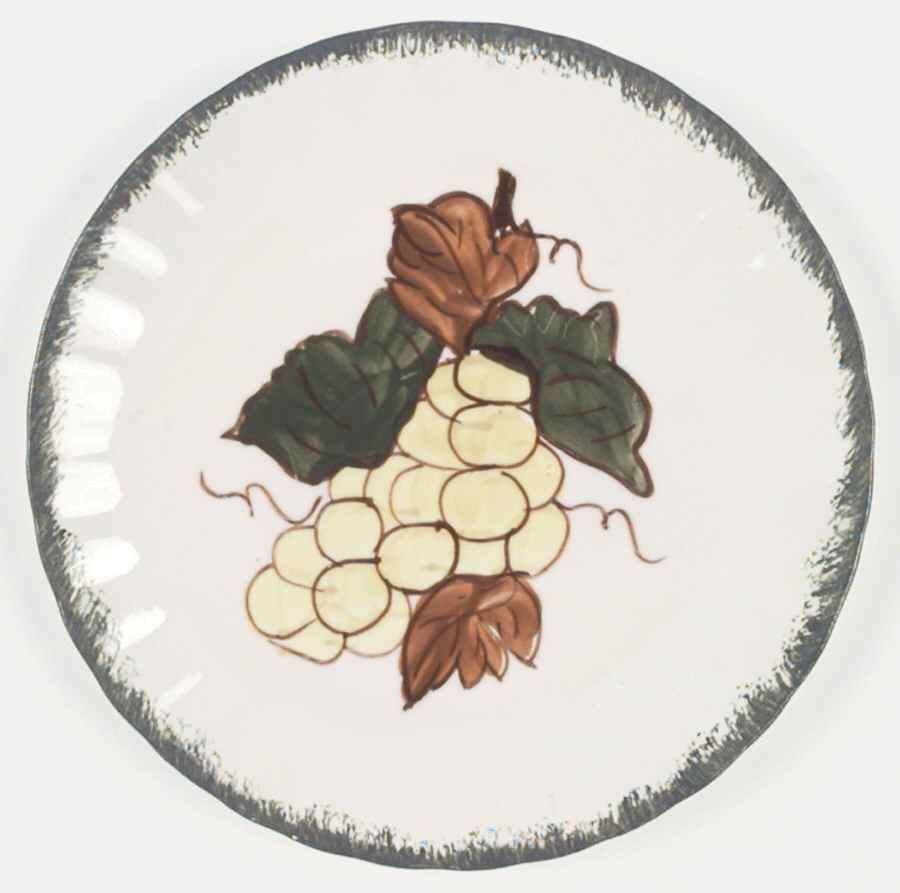 County Fair Green Salad Plate by Blue Ridge Southern Pottery-1