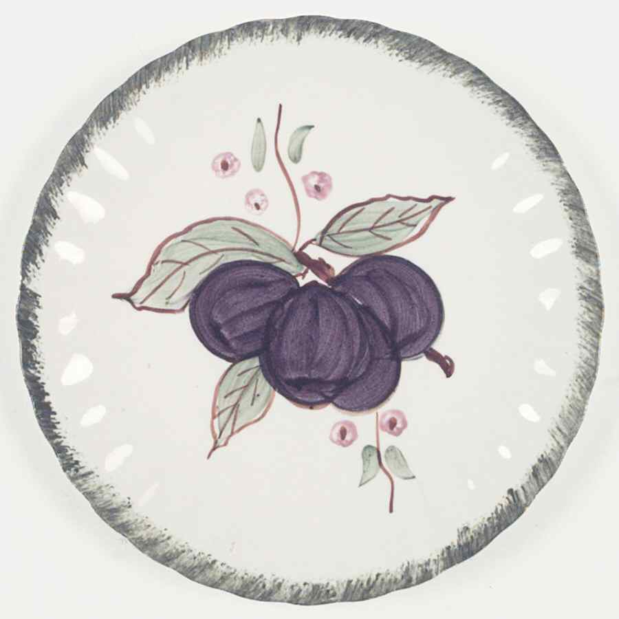 County Fair Green Salad Plate by Blue Ridge Southern Pottery-1