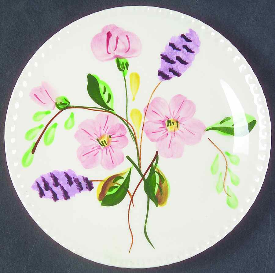Country Garden Bread & Butter Plate by Blue Ridge Southern Pottery-1