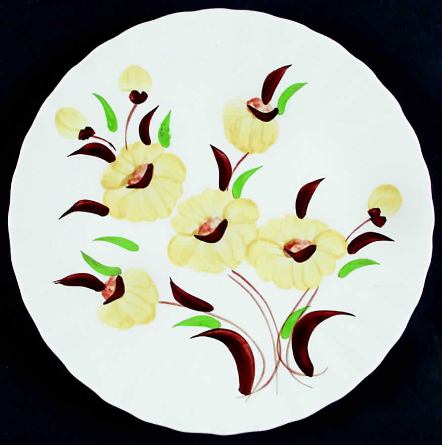Cowslip Dinner Plate by Blue Ridge Southern Pottery-1