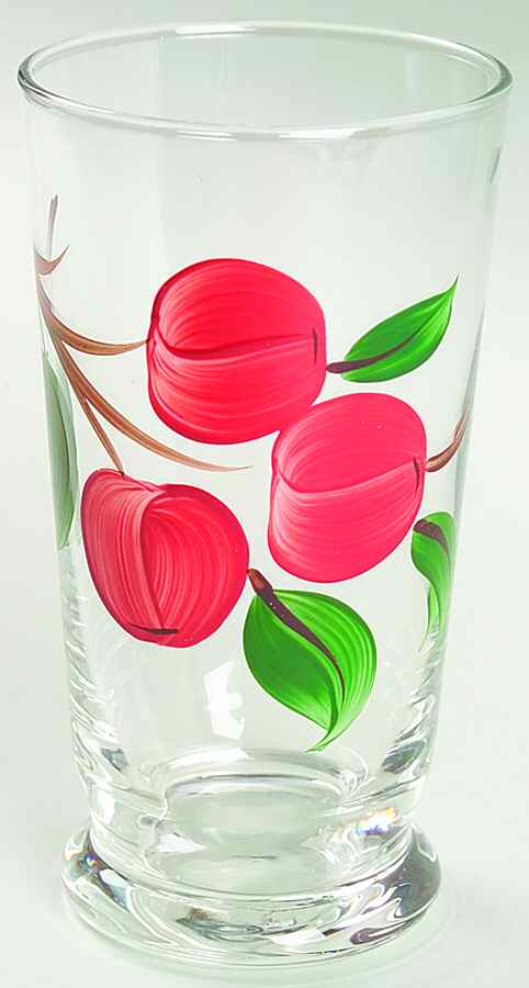 Crab Apple 10 Oz Glassware Tumbler by Blue Ridge Southern Pottery-1