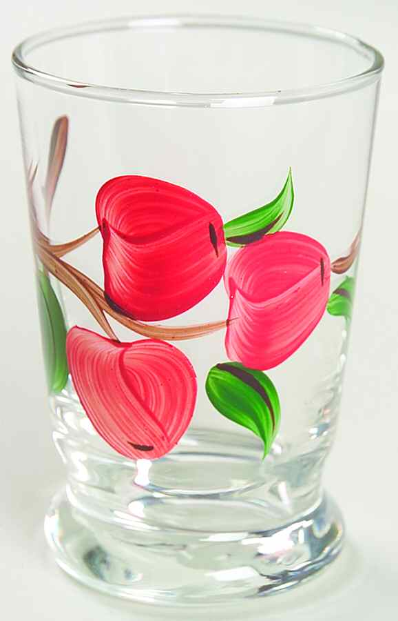 Crab Apple 6 Oz Glassware Juice by Blue Ridge Southern Pottery-1