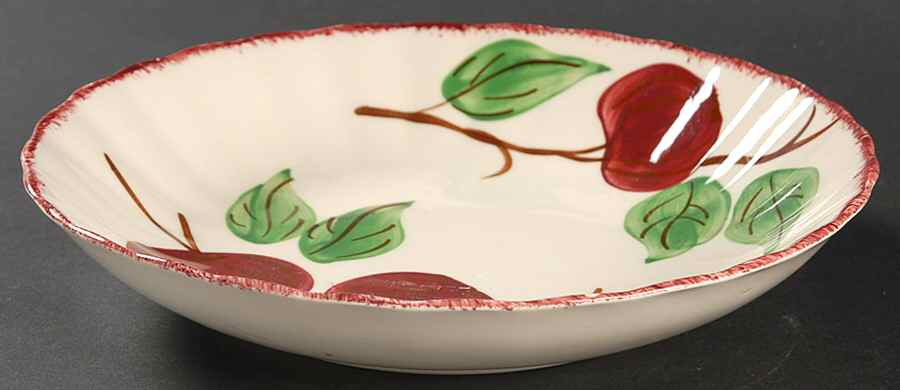 Crab Apple Coupe Soup Bowl by Blue Ridge Southern Pottery-1