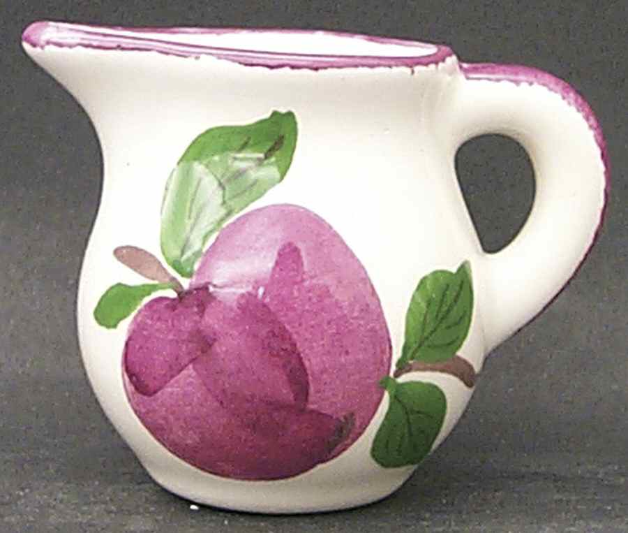 Crab Apple Mini Creamer by Blue Ridge Southern Pottery-1