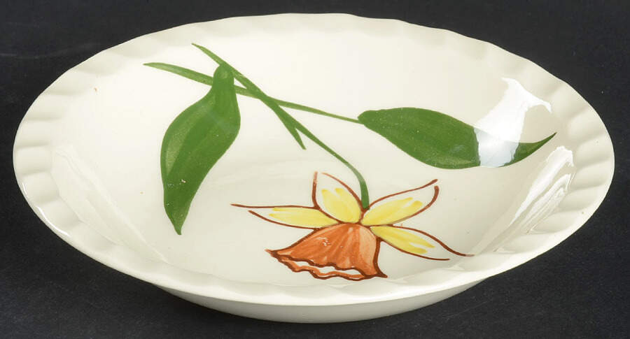 Daffodil Coupe Cereal Bowl by Blue Ridge Southern Pottery-1