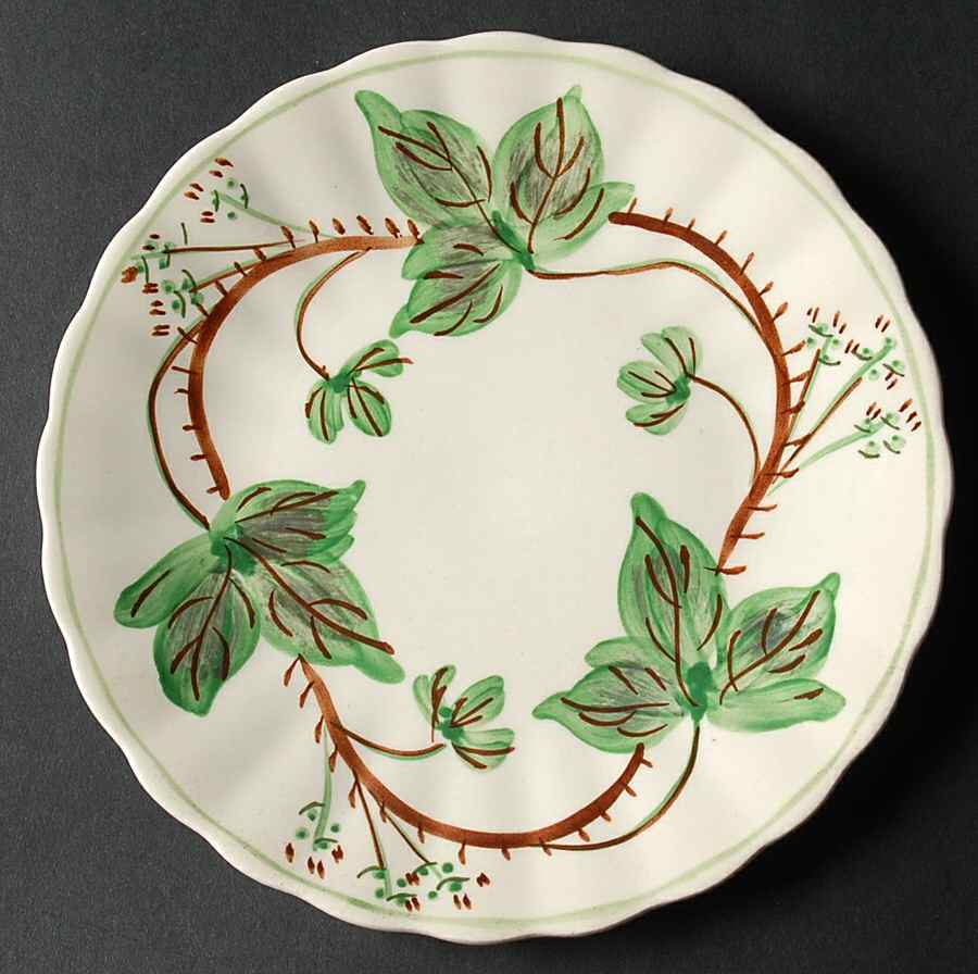 Dewberry Bread & Butter Plate by Blue Ridge Southern Pottery-1