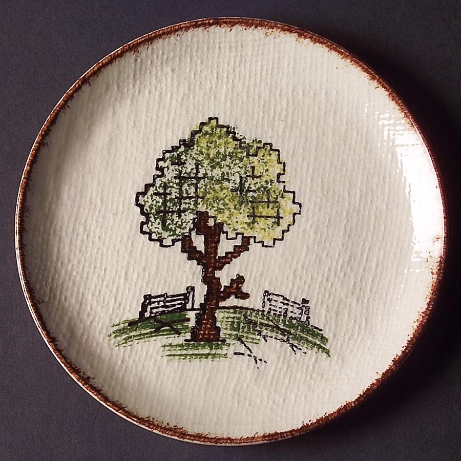 Eventide Salad Plate by Blue Ridge Southern Pottery-1