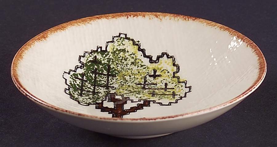 Eventide Fruit/Dessert (Sauce) Bowl by Blue Ridge Southern Pottery-1
