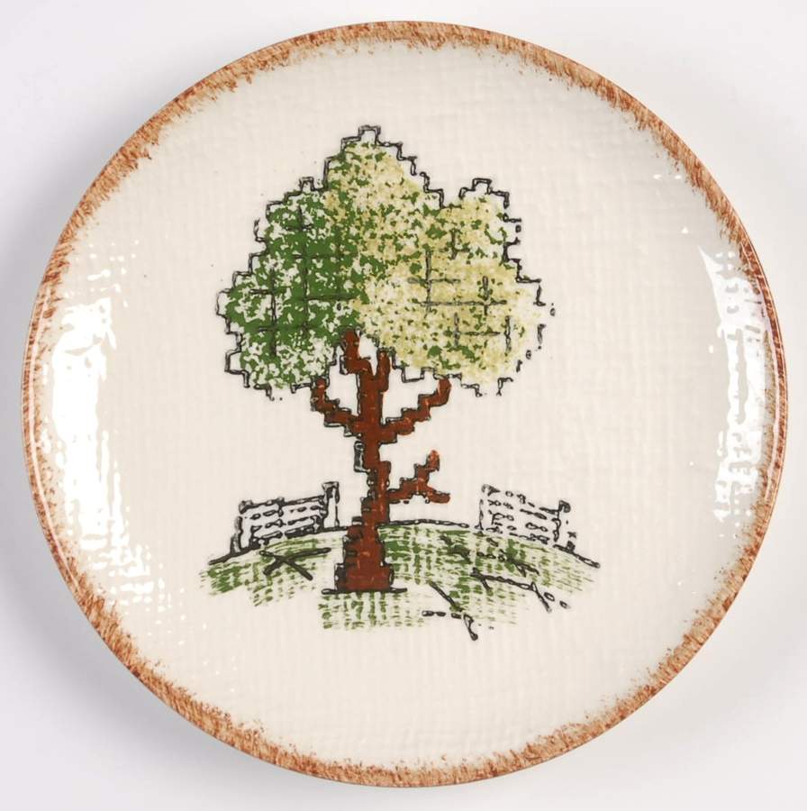 Eventide Bread & Butter Plate by Blue Ridge Southern Pottery-1