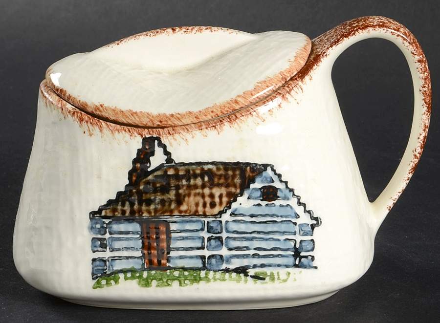 Eventide Sugar Bowl & Lid by Blue Ridge Southern Pottery-1