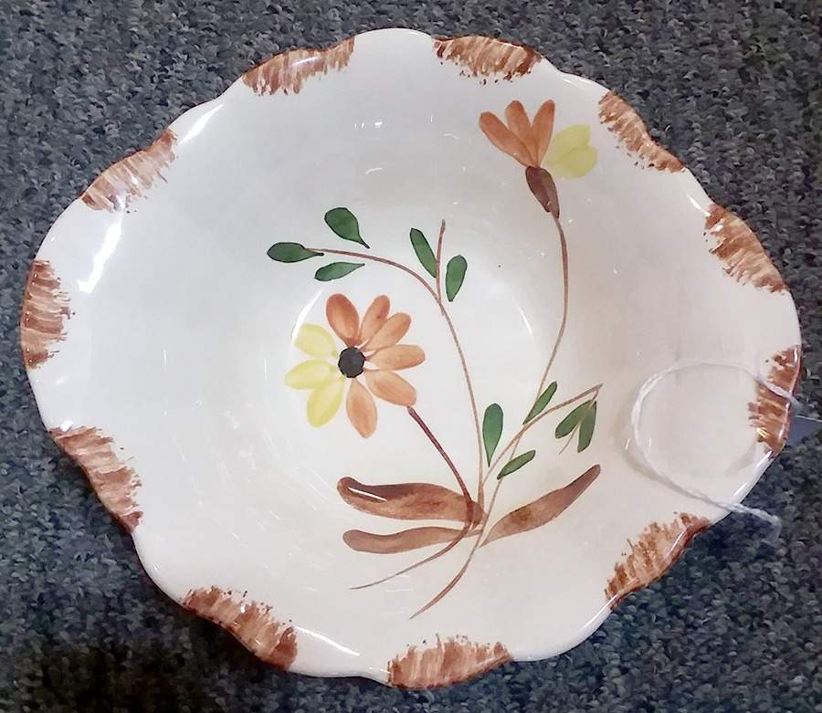 Field Daisy Lugged Cereal Bowl by Blue Ridge Southern Pottery-1