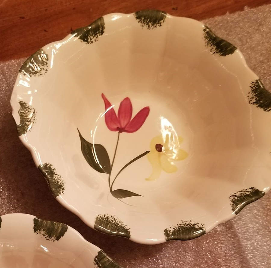 First Love Lugged Cereal Bowl by Blue Ridge Southern Pottery-1