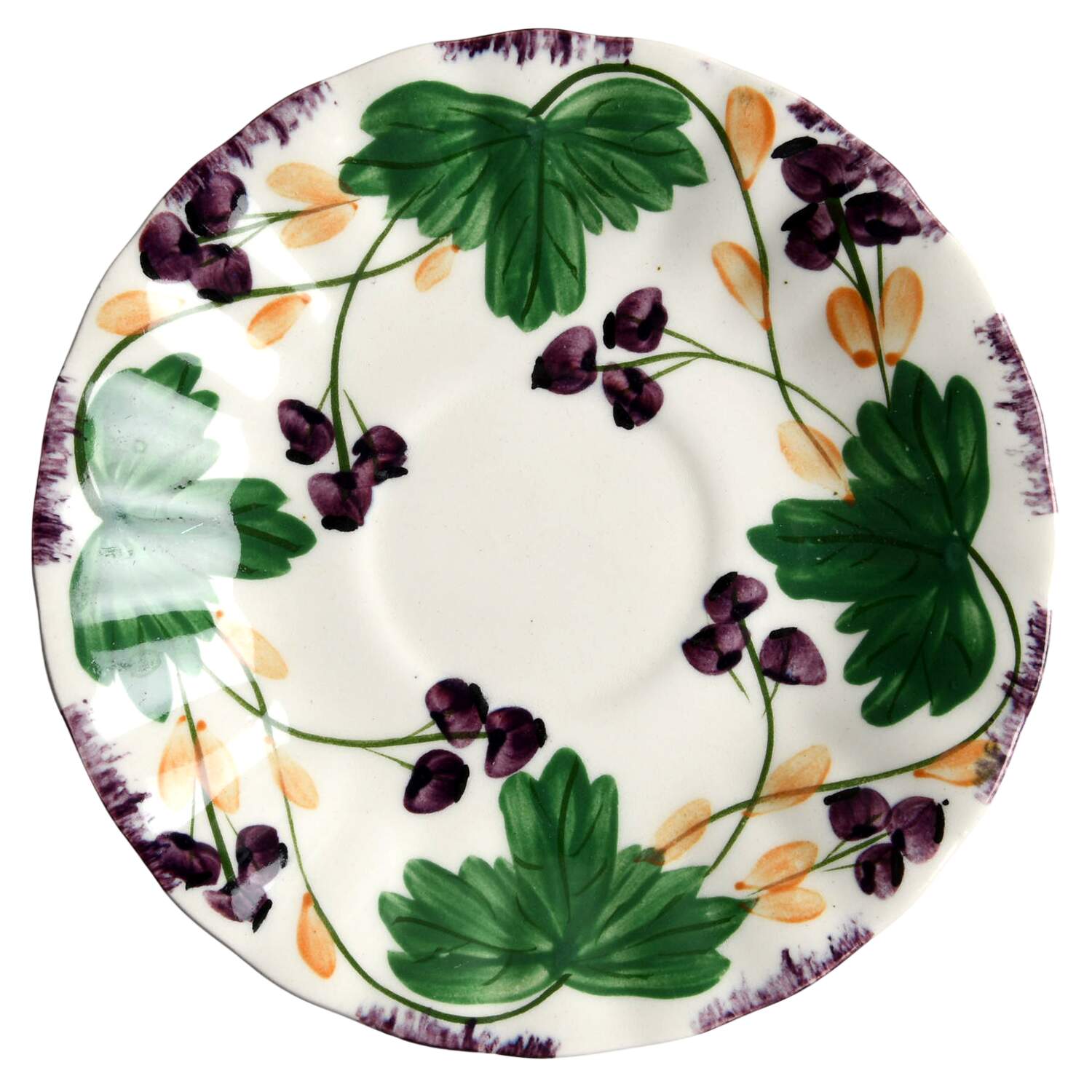 Fox Grape Saucer by Blue Ridge Southern Pottery-1