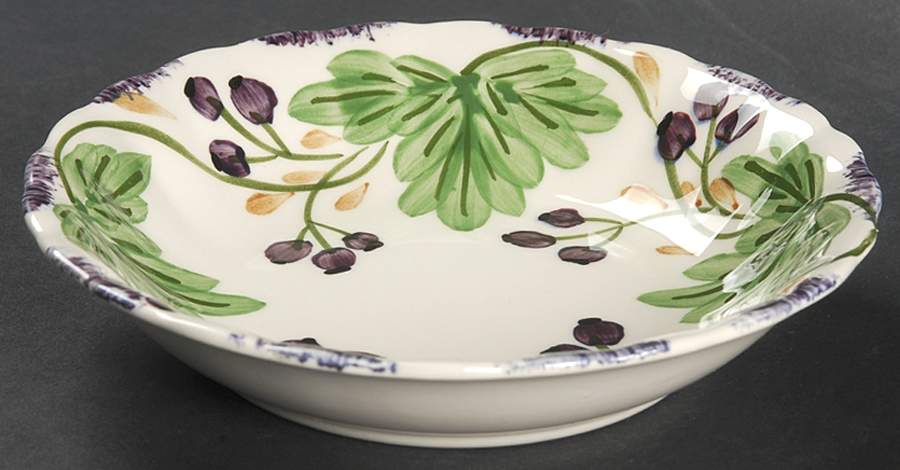 Fox Grape Fruit/Dessert (Sauce) Bowl by Blue Ridge Southern Pottery-1