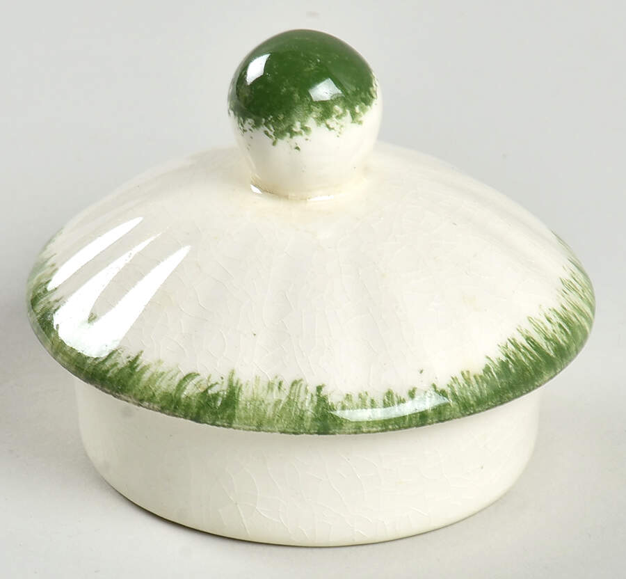 Fruit Fantasy Lid for Teapot by Blue Ridge Southern Pottery-1