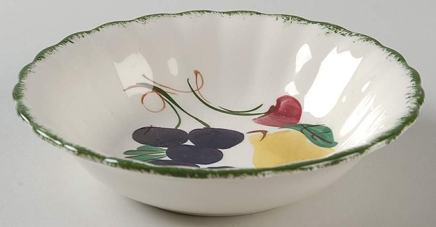 Fruit Fantasy Coupe Cereal Bowl by Blue Ridge Southern Pottery-1
