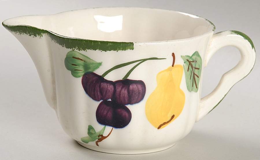 Fruit Fantasy Creamer by Blue Ridge Southern Pottery-1