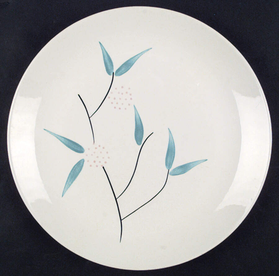 French Knot Dinner Plate by Blue Ridge Southern Pottery-1
