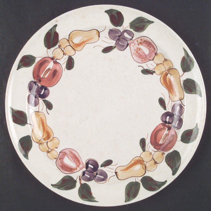 Freedom Ring Dinner Plate by Blue Ridge Southern Pottery-1