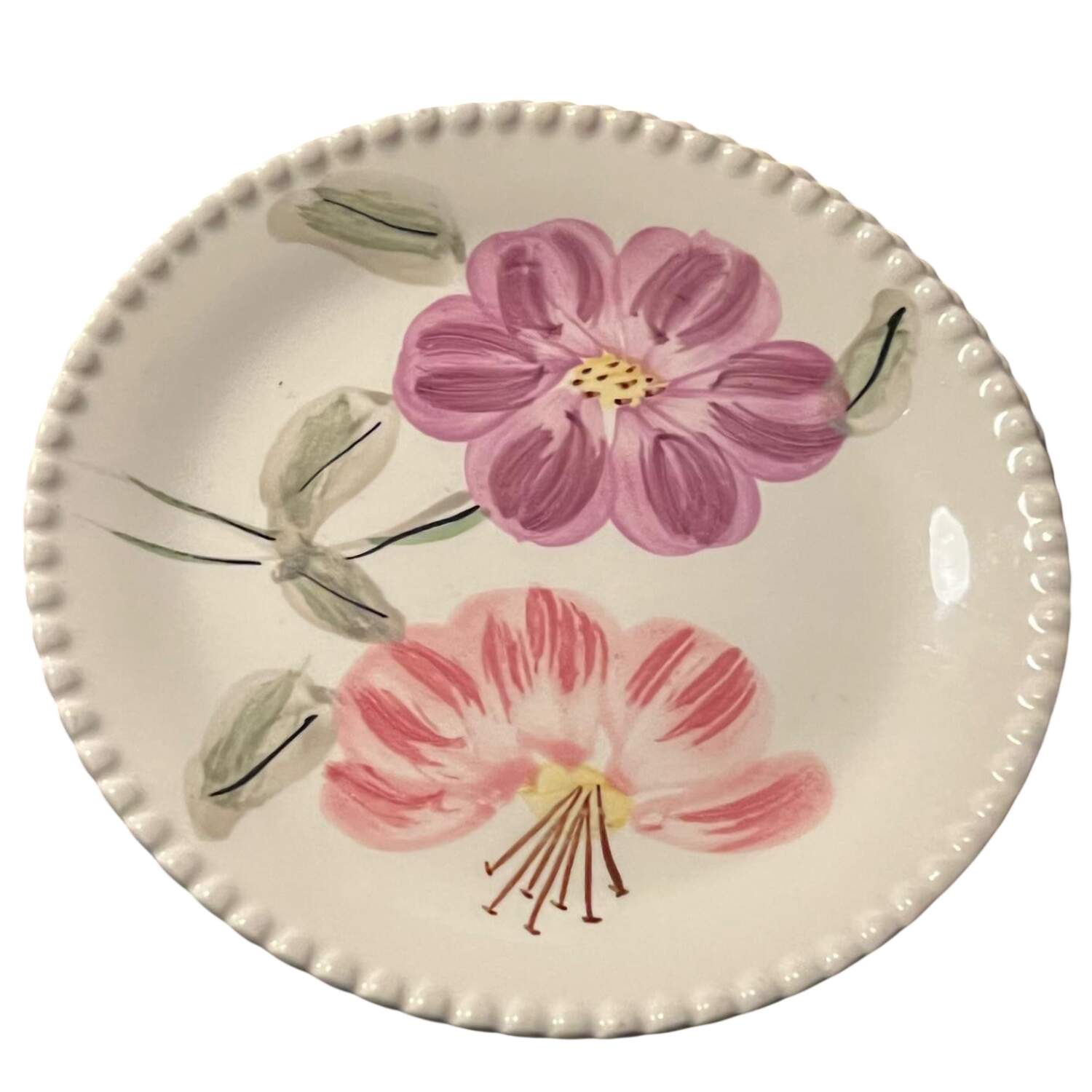 Full Bloom Salad Plate by Blue Ridge Southern Pottery-1