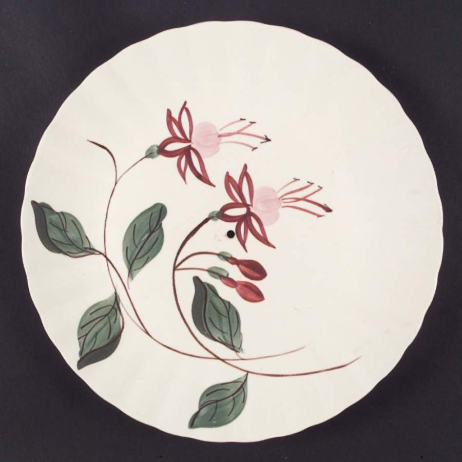 Fuchsia Dinner Plate by Blue Ridge Southern Pottery-1