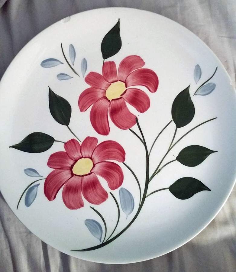 Gaiety Dinner Plate by Blue Ridge Southern Pottery-1