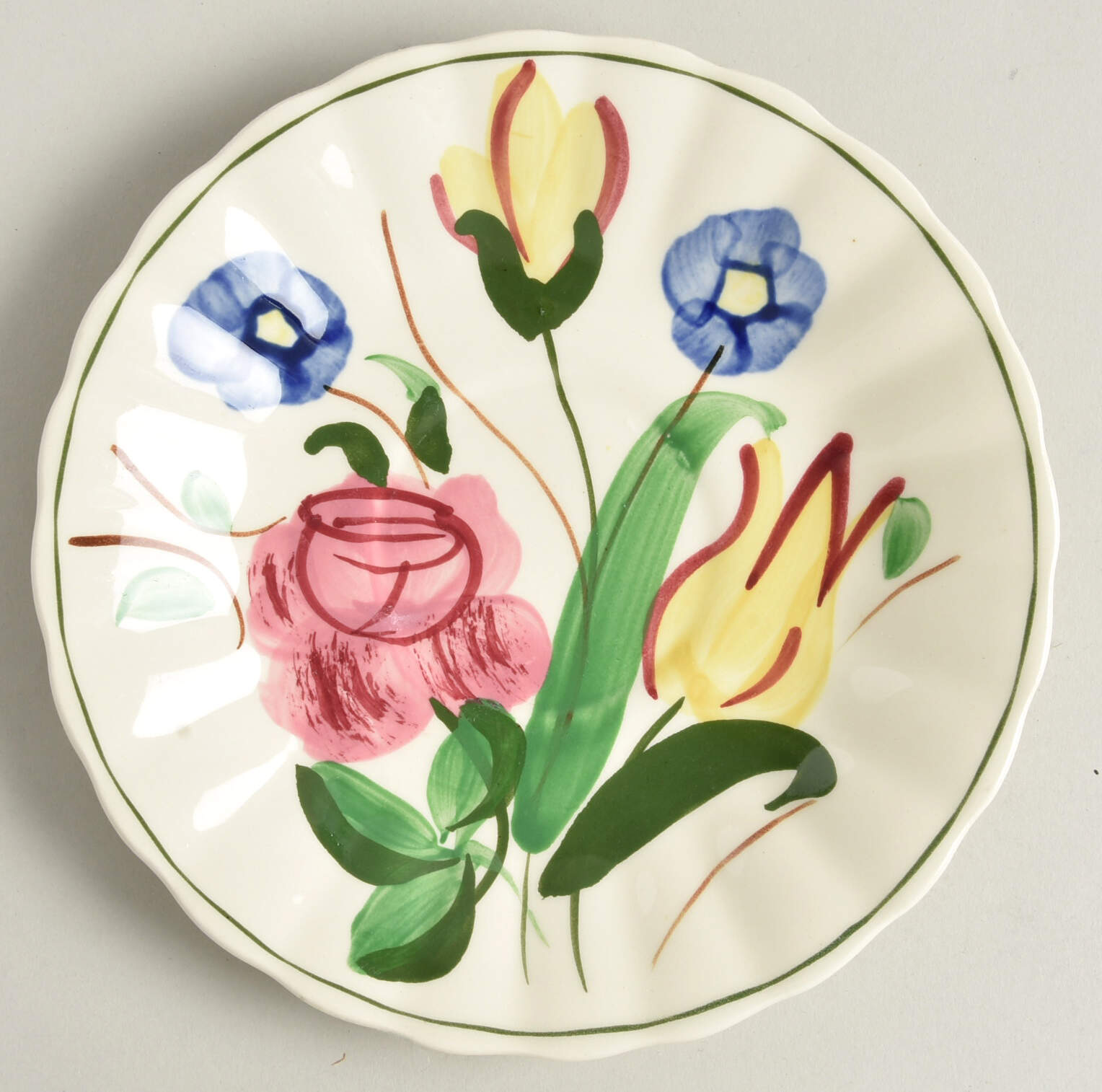 Garden Lane Saucer by Blue Ridge Southern Pottery-1