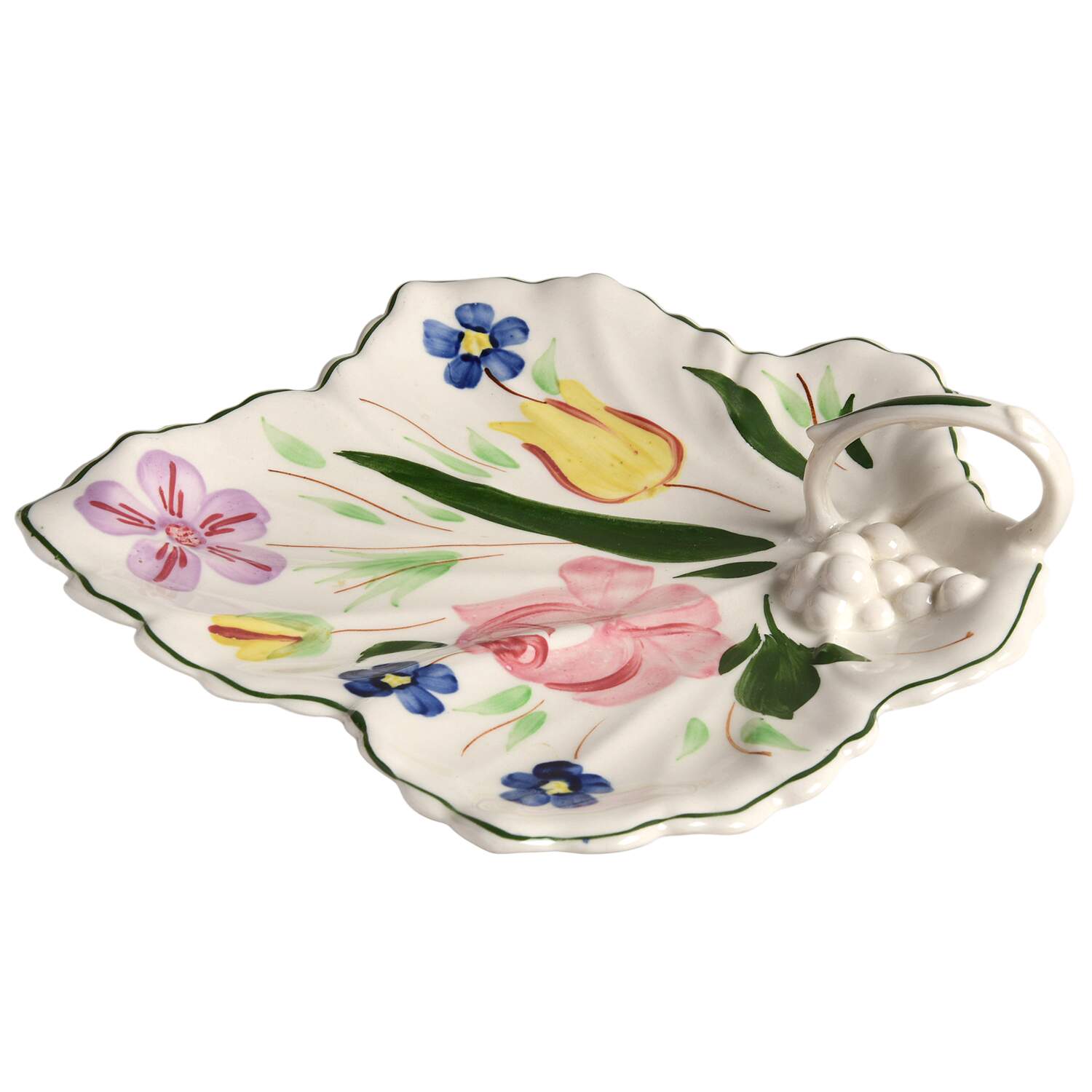 Garden Lane 10" Leaf Tray by Blue Ridge Southern Pottery-1