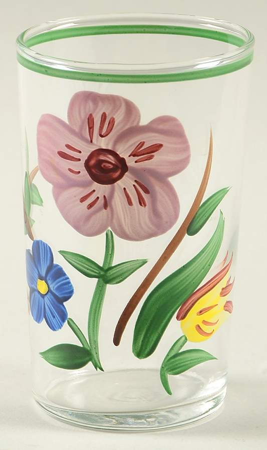 Garden Lane 4 Oz Glassware Juice by Blue Ridge Southern Pottery-1