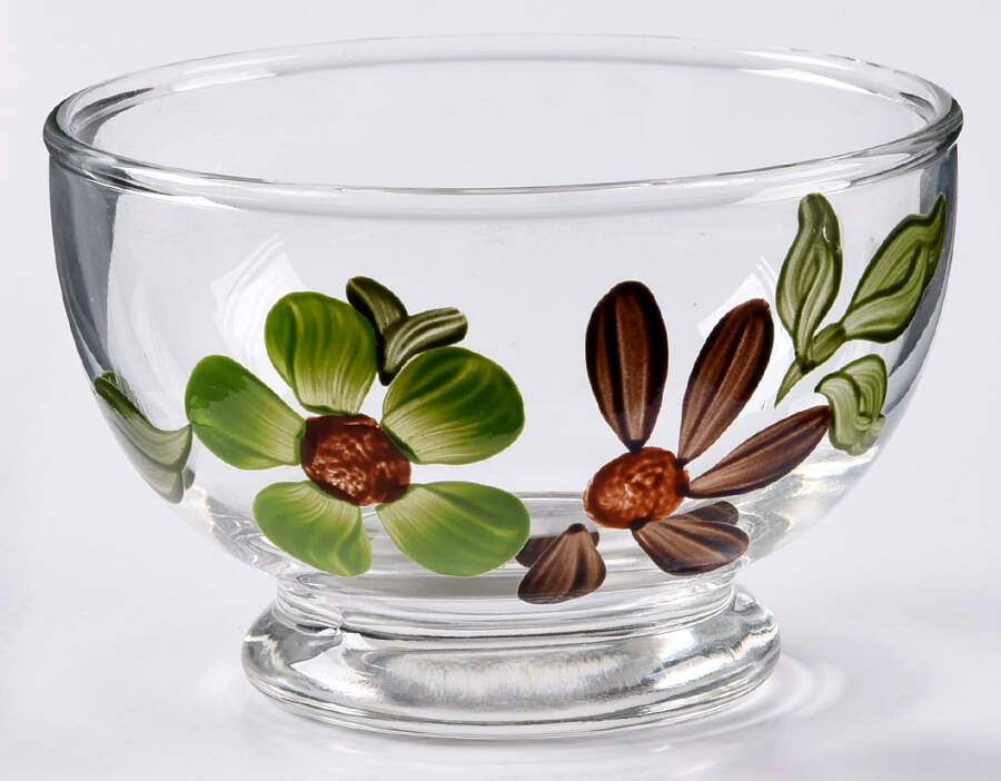 Green Briar Glassware Sherbet by Blue Ridge Southern Pottery-1