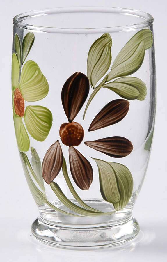 Green Briar Glassware Juice by Blue Ridge Southern Pottery-1