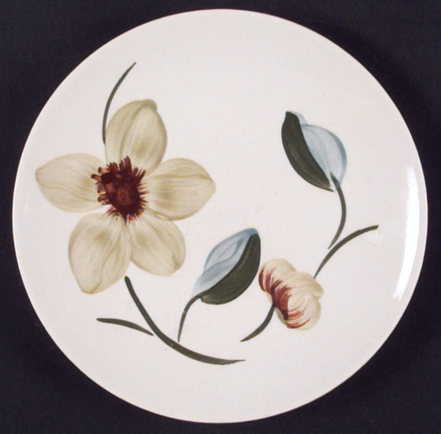 Green Eyes Bread & Butter Plate by Blue Ridge Southern Pottery-1