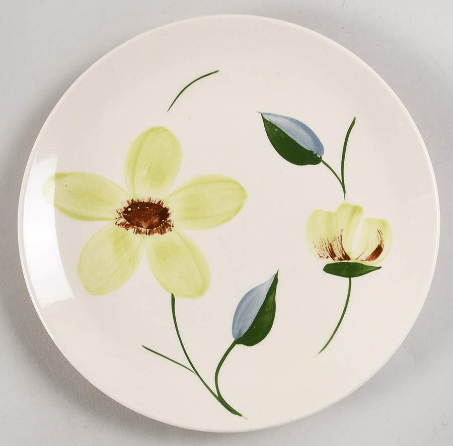 Green Eyes Salad Plate by Blue Ridge Southern Pottery-1
